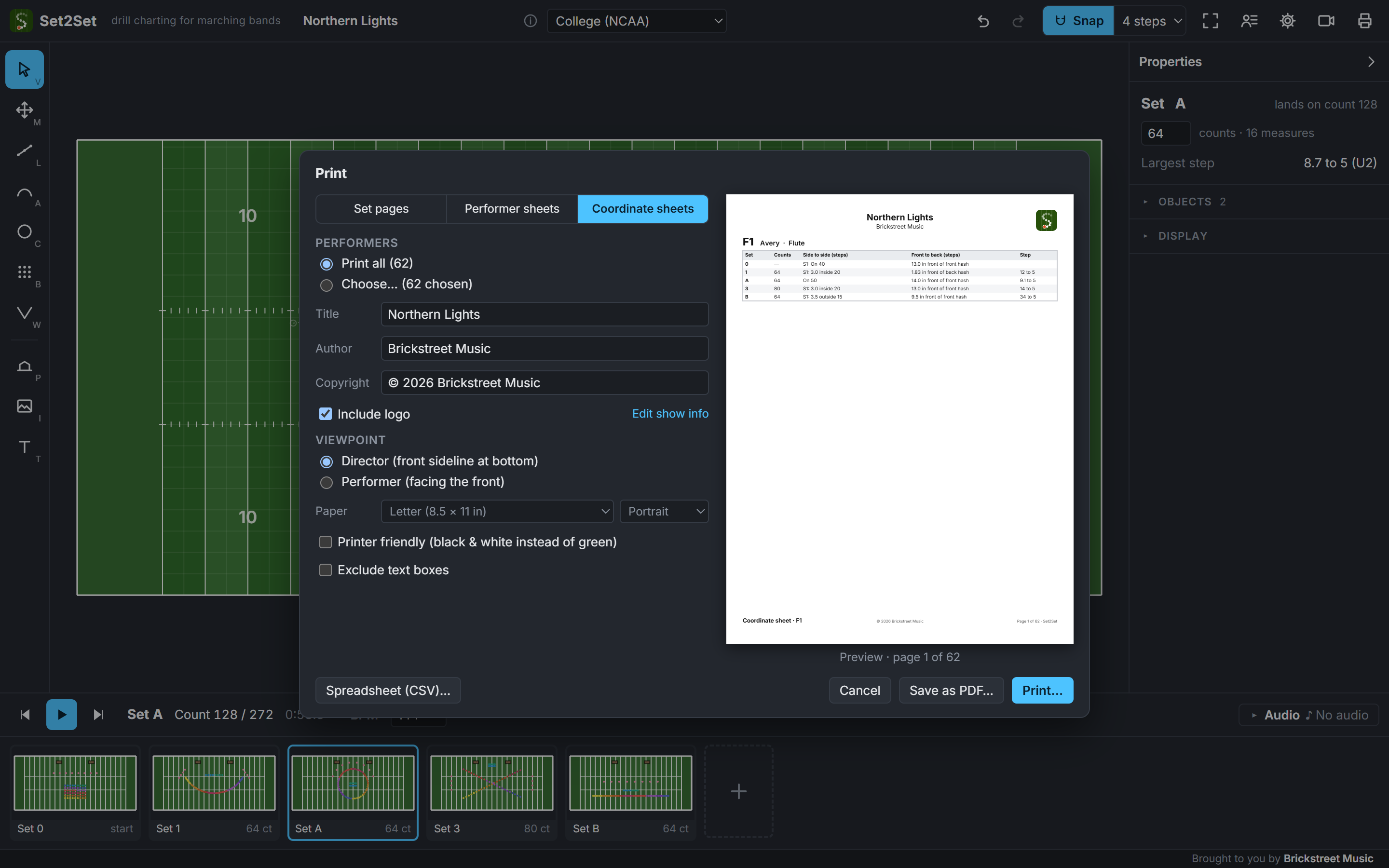 Set2Set screenshot