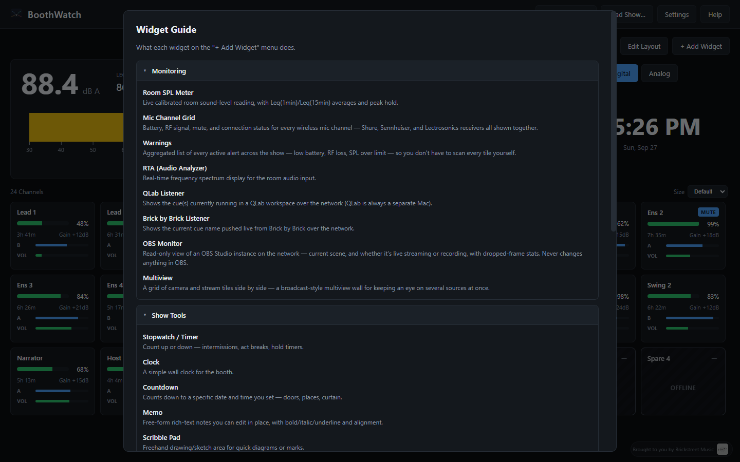 BoothWatch screenshot