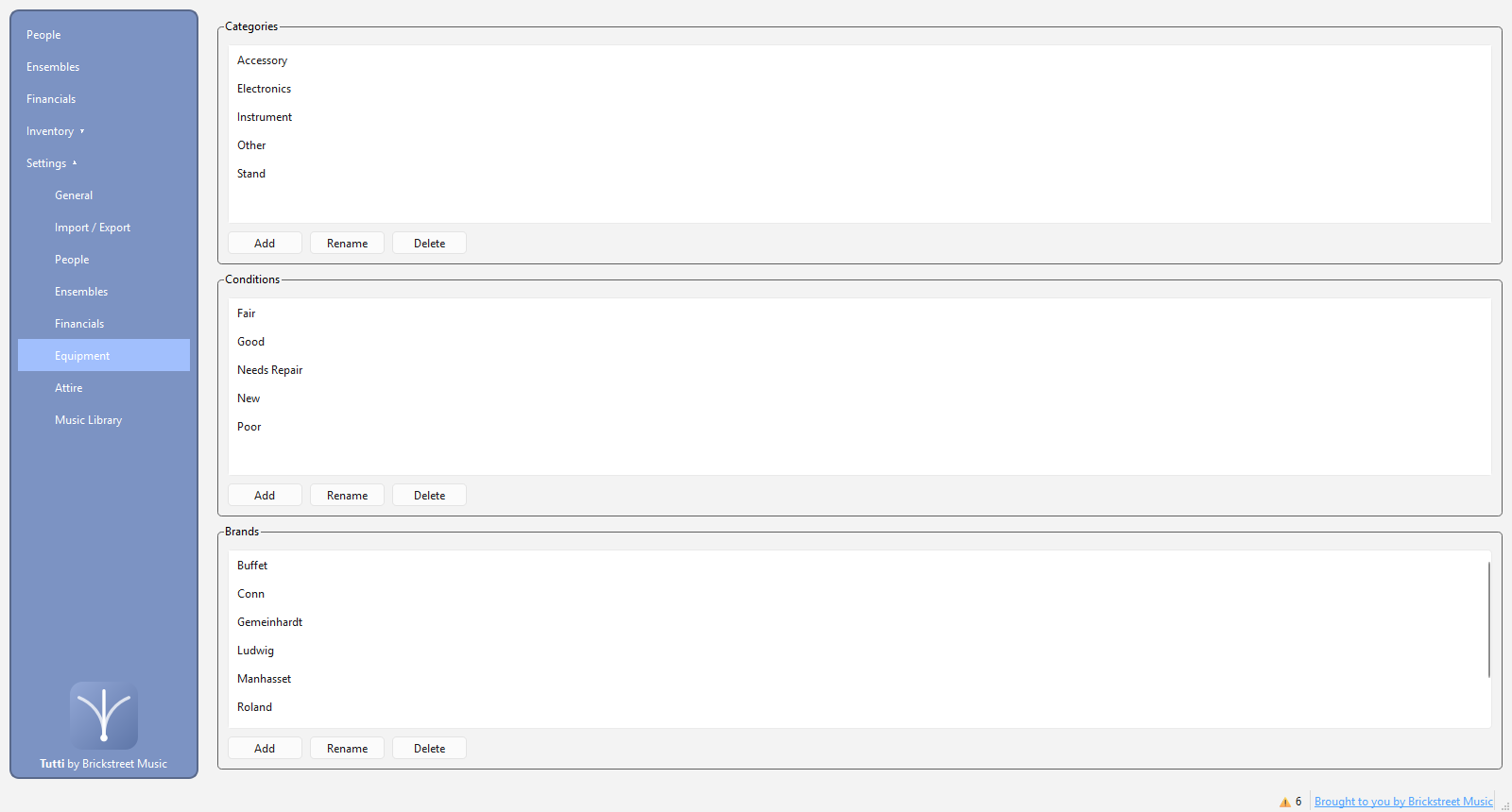Tutti screenshot