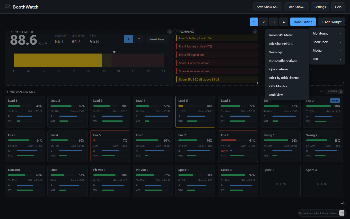 BoothWatch screenshot