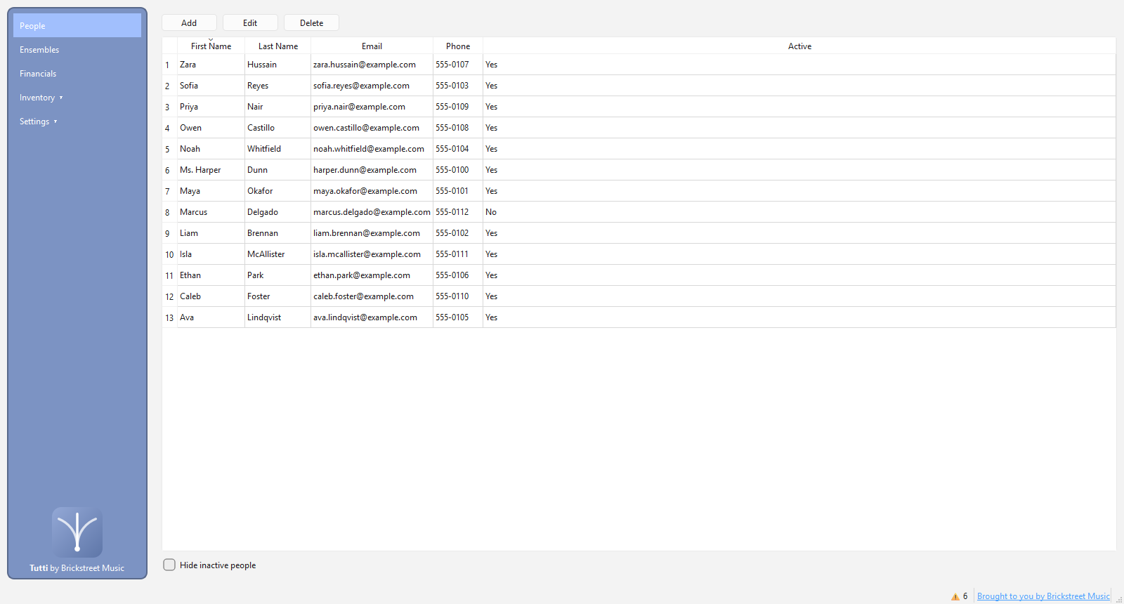 Tutti screenshot